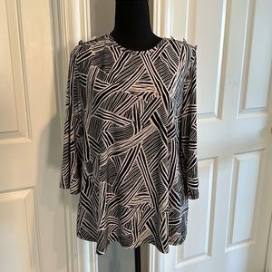 Anthony Original Large Business Casual Stretch Shirt with bell sleeves 🖤🩶